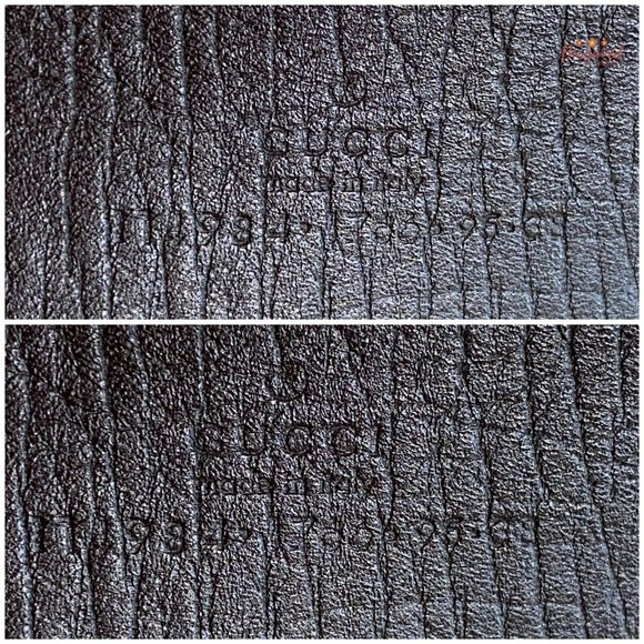 Auth Gucci Brown GG Supreme Canvas Leather Silver Interlocking G Buckle 95/38 - Picture 7 of 13